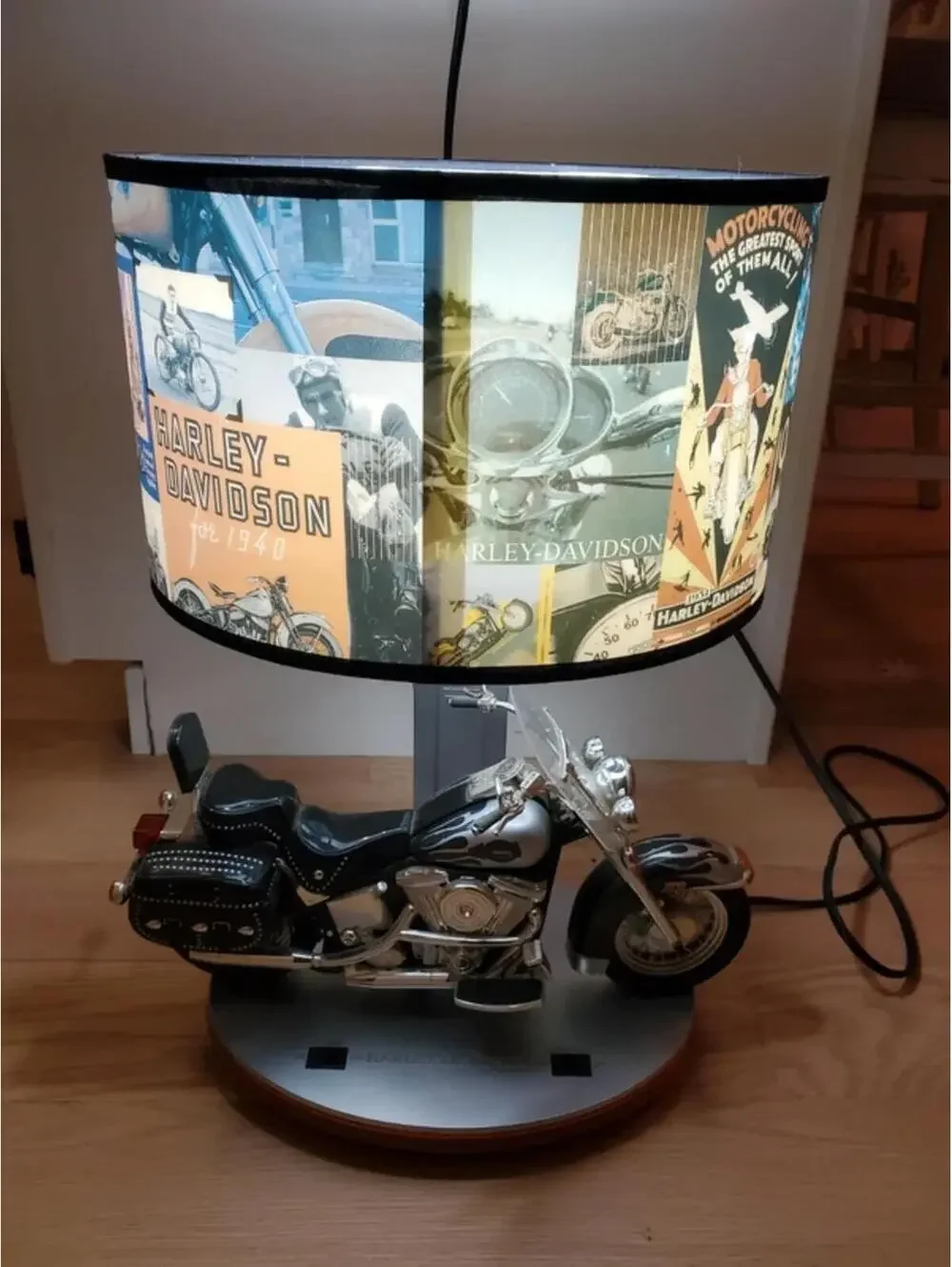Harley Davidson Motorcycle Lamp